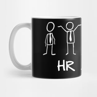 HR Squad Bussines Thin Stickman Mug